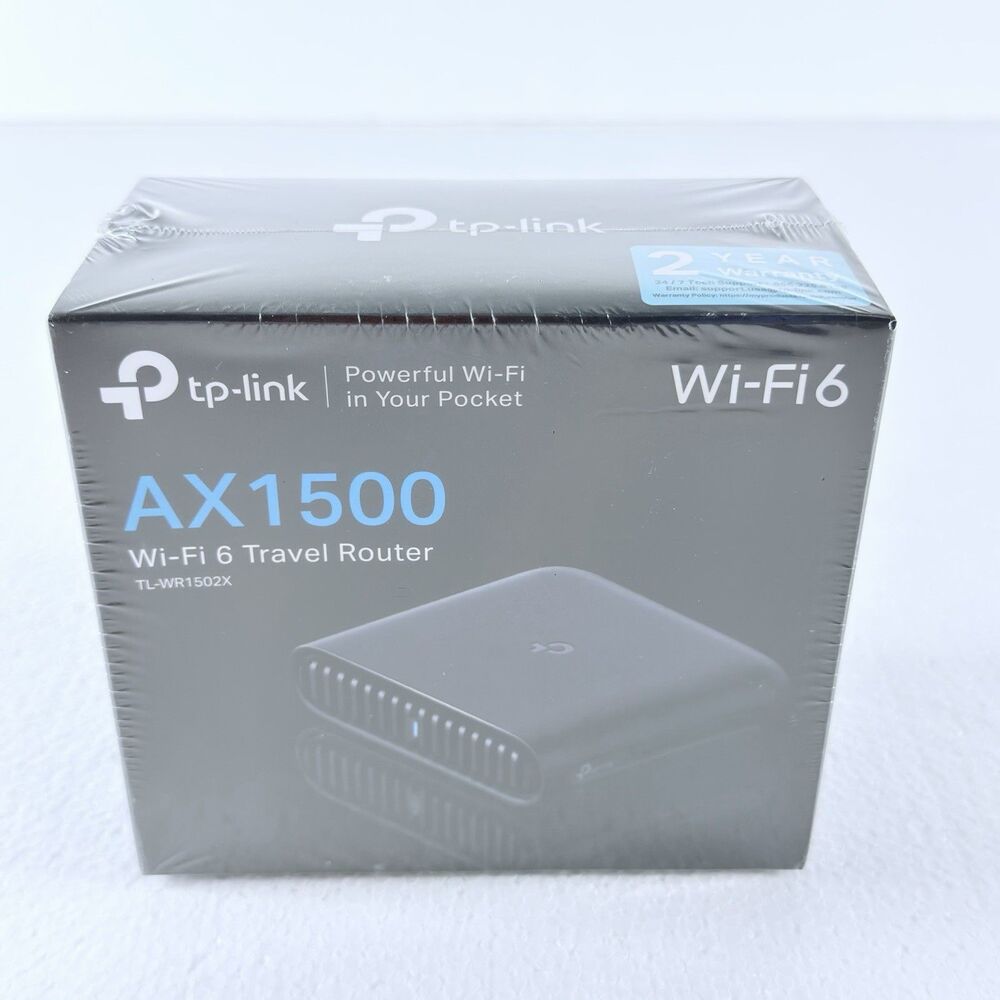TP Link AX1500 Travel Router Brand New Sealed TL-WR1502x